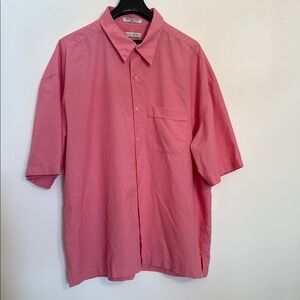 Geoffrey Beene Pink Casual Button Down Shirt